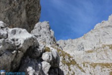 Autor am Stand nach der 5. Seillänge