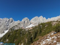 Gruttenhütte vor EllmauerHalt
