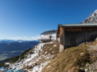 Gruttenhütte über dem Tal