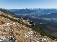 Gruttenhütte über dem Tal