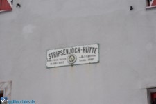 Stripsenjochhütte bzw. Haus seit 1902