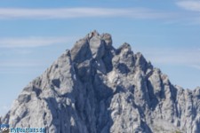 Ellmauer Halt Gipfel von der Goinger Halt