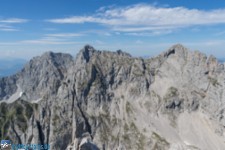Ellmauer Halt hinter den Karlspitzen