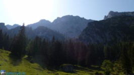 Scheffauer Nordwand - da geht der Wildauersteig durch