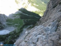 Blick hinunter in den unteren Scharlinger Boden