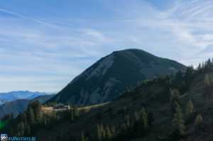 Hochmiesing und Taubensteinhaus vom Taubensteinsattel