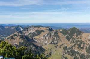 Jägerkamp und Aiplspitz vom Hochmiesing